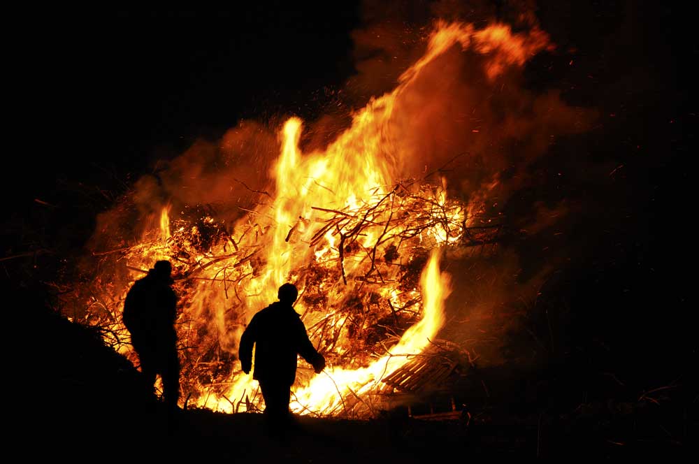 Hexenfeuer am 30.04.2025 in Borstendorf