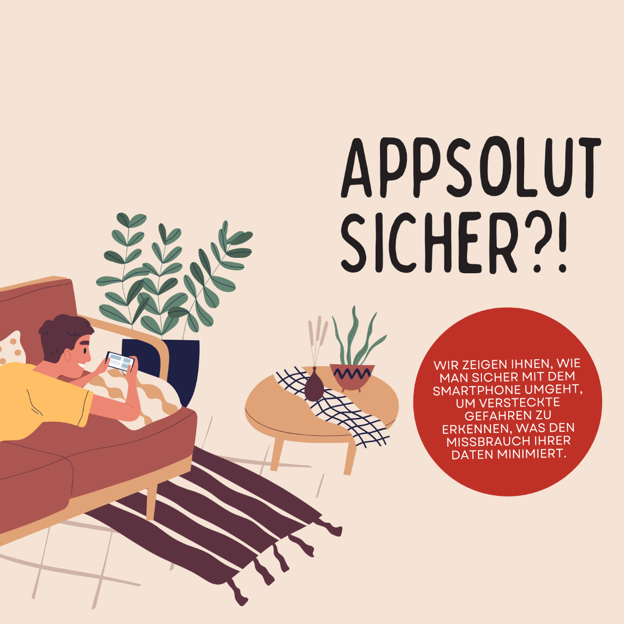 Workshop "APPSOLUT SICHER" im Umgang mit dem Smartphone - für alle Interessierte-