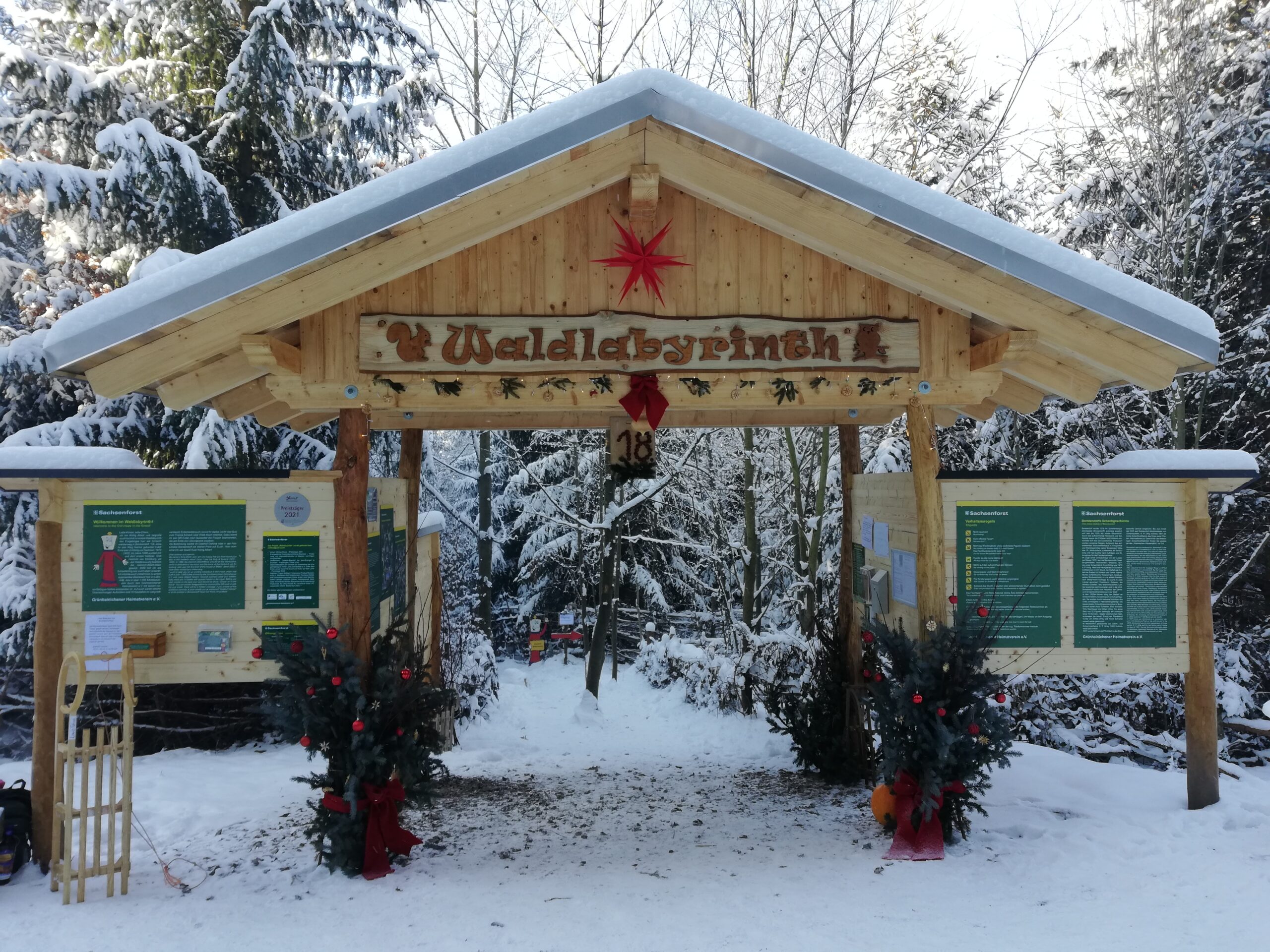 ADVENT IM WALDLABYRINTH am Sonntag, 17.12.2023