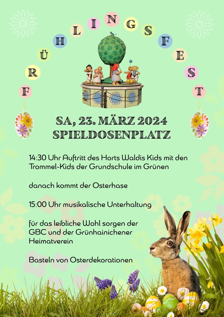 Frühlingsfest an der Spieldose Grünhainichen