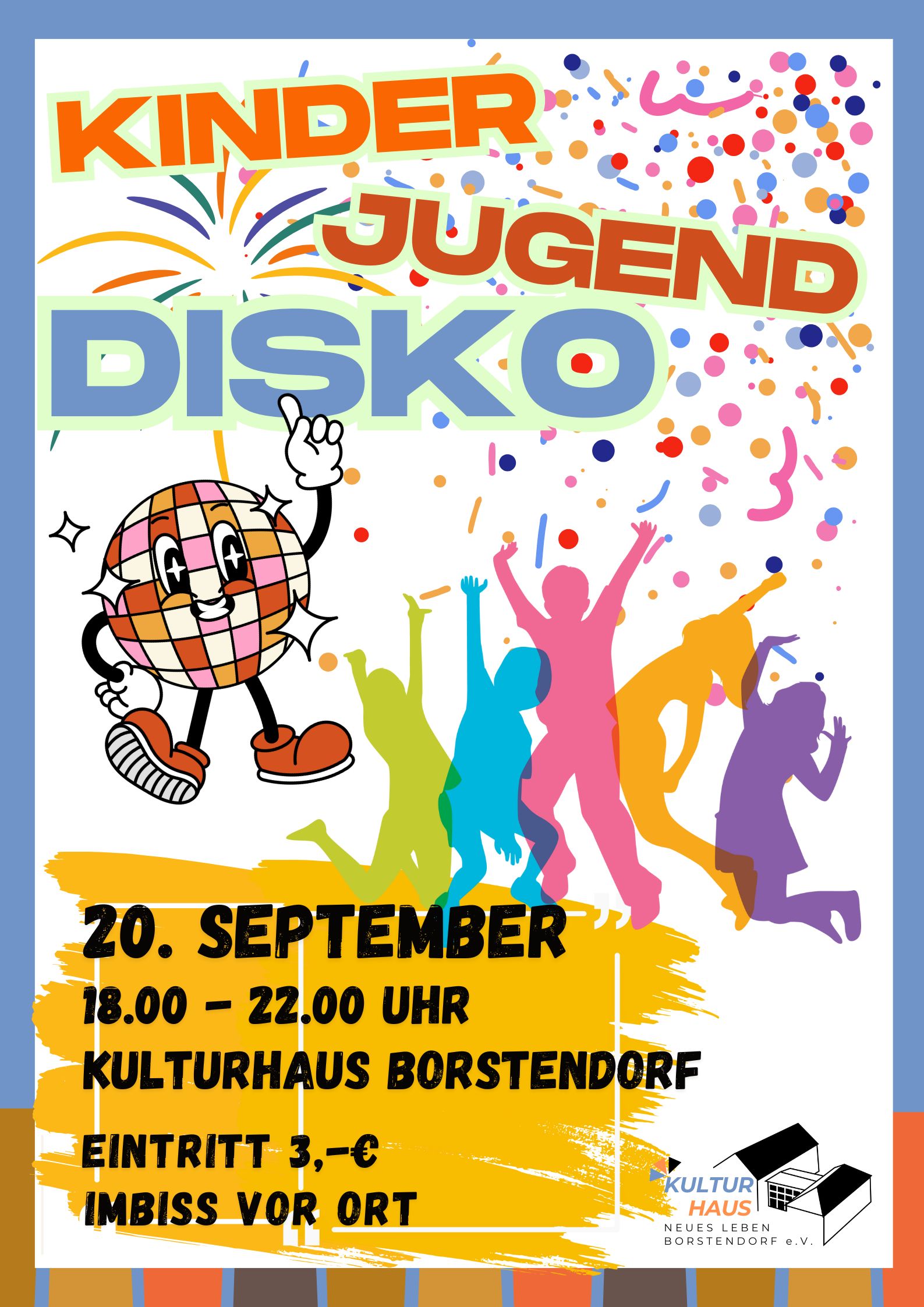Kinder und Jugenddisko im Kulturhaus