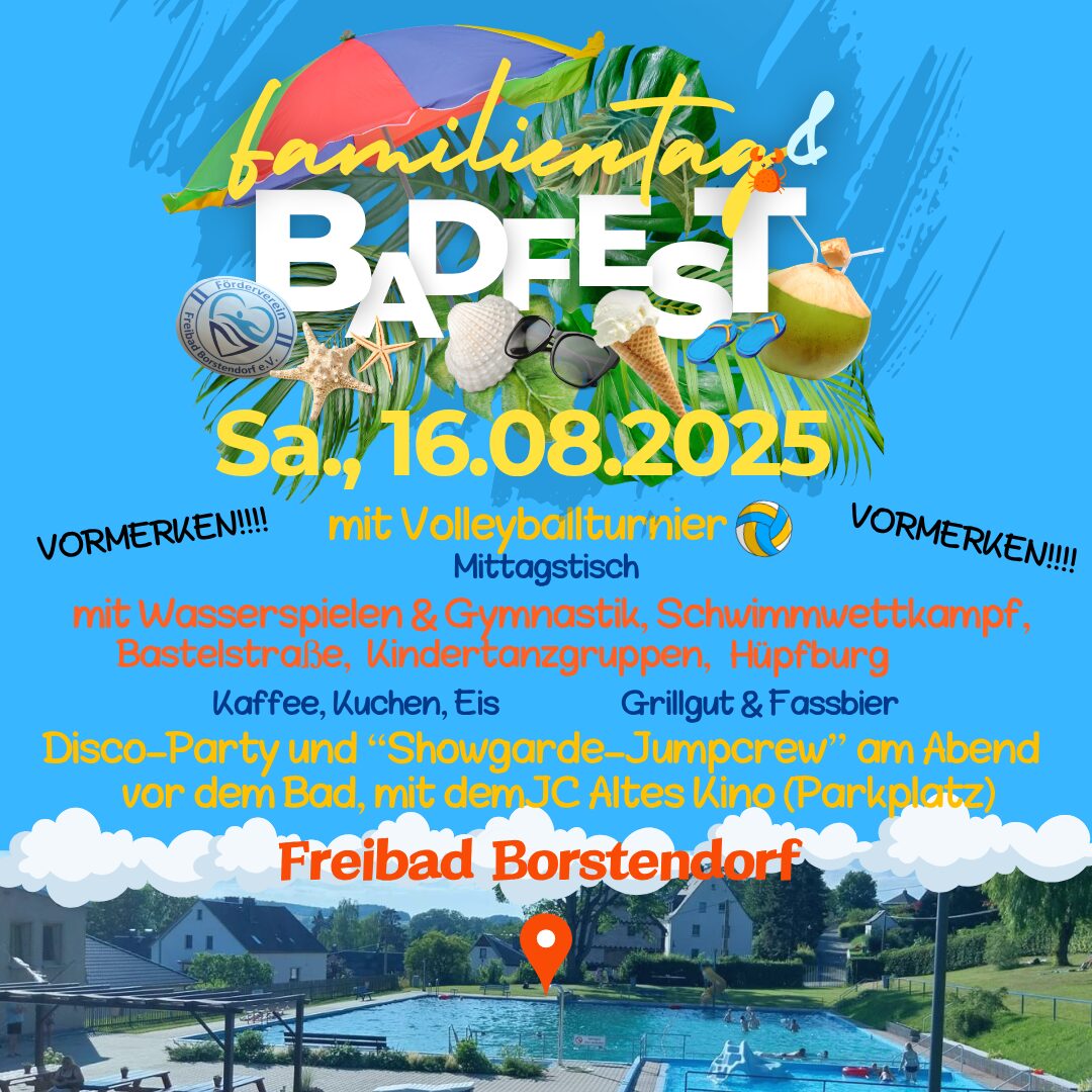 Badfest am 16.08.2025