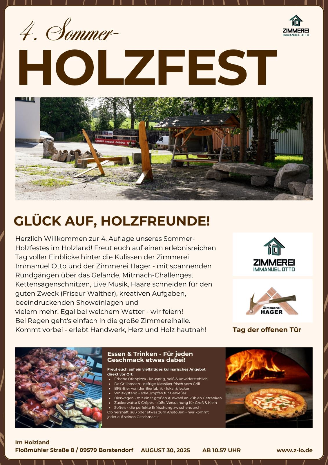 4. Sommer-Holzfest in Borstendorf