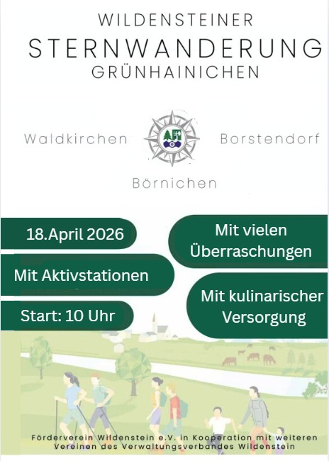 Wildensteiner Sternenwanderung am 18.04.2026