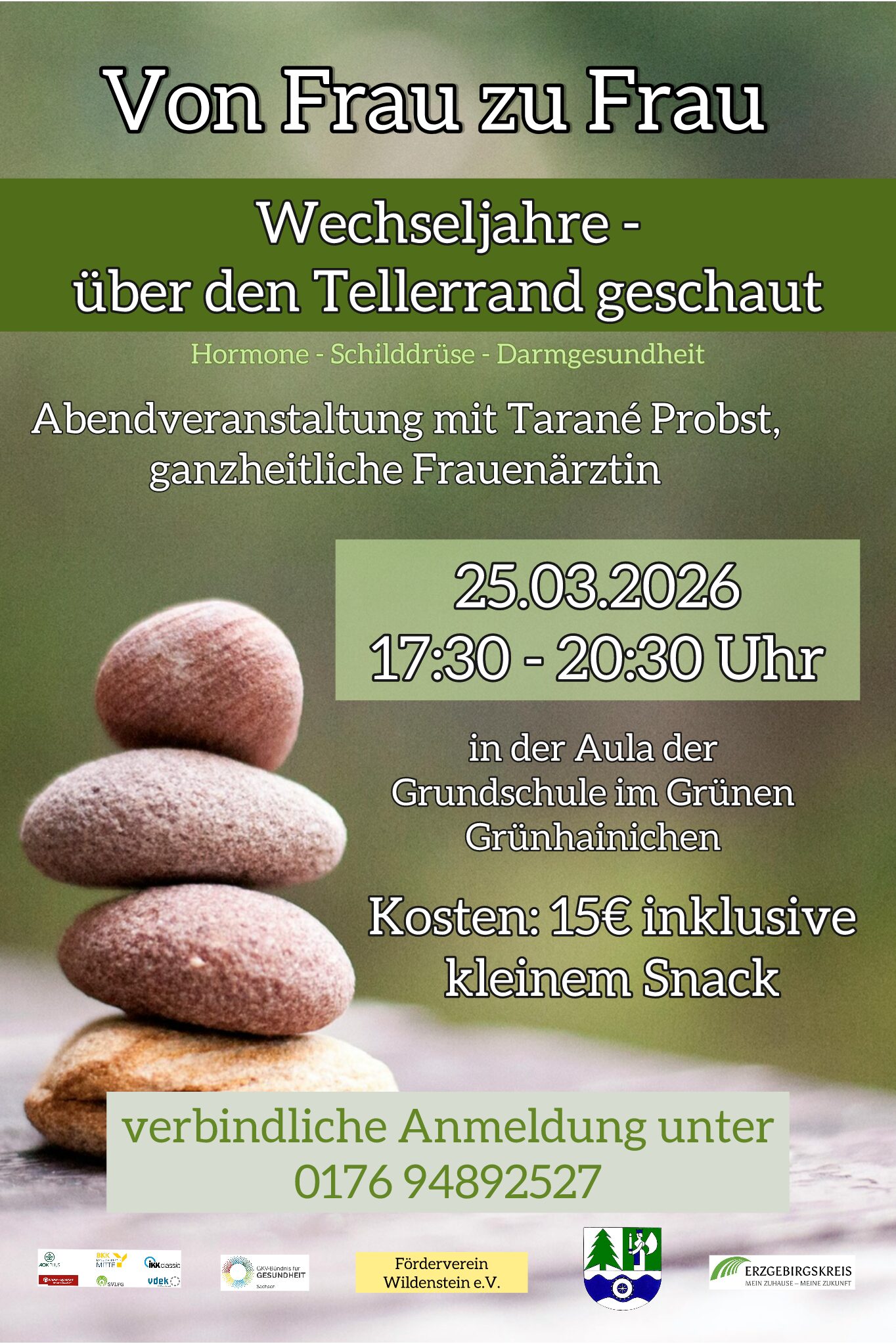 "Von Frau zu Frau" - Abendveranstaltung mit Themenabend am 25.03.26